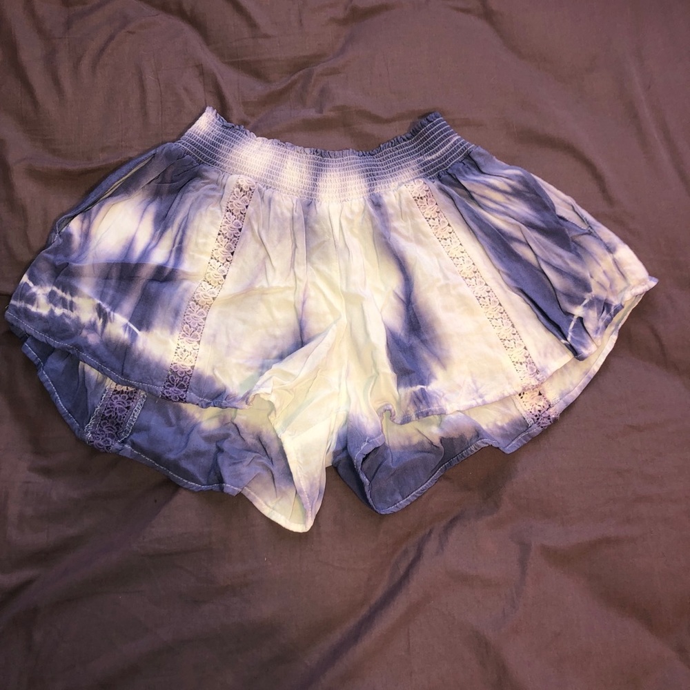 Tie dye shorts